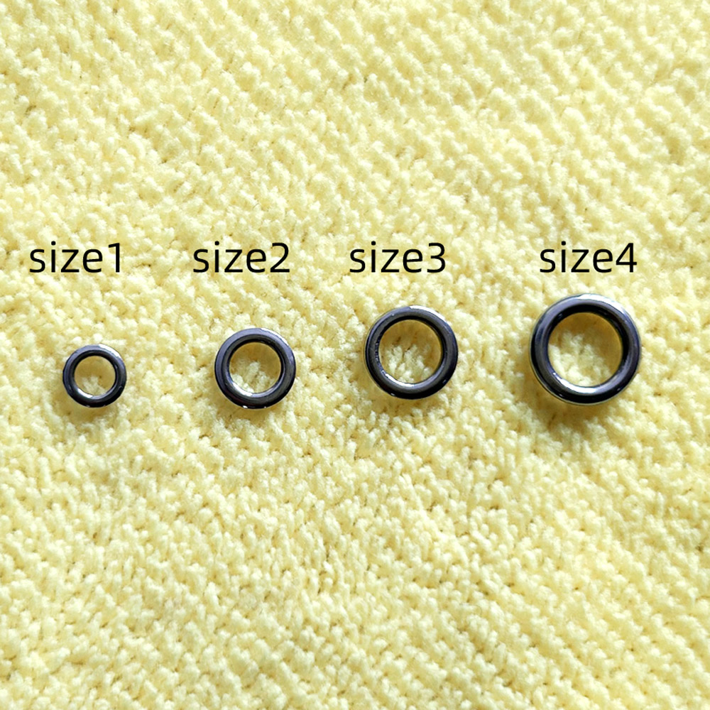 DNDYUJU 50 Uds. Anillo sólido  - Fishing Equipment Cheap reseña y precio