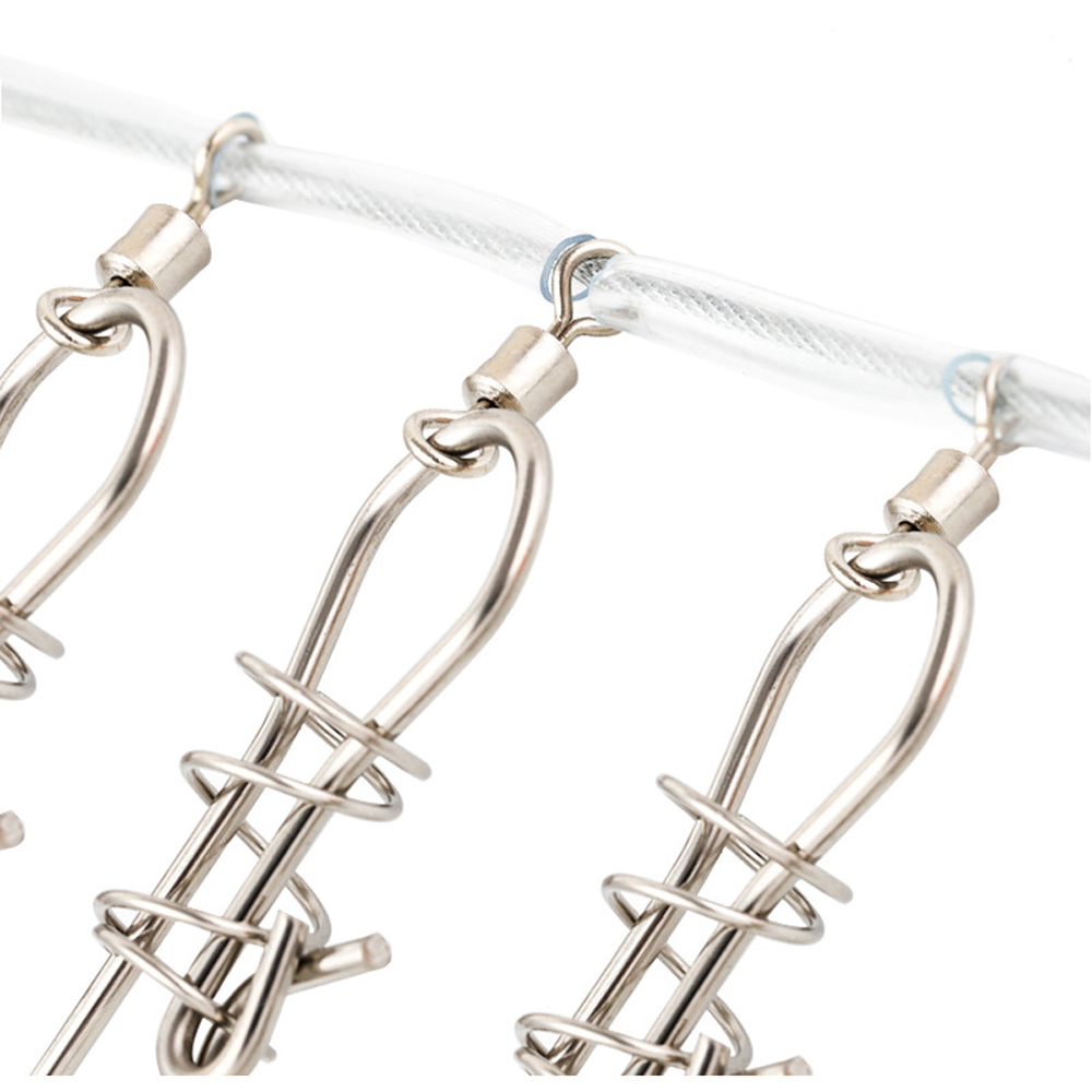 Cuerda de acero de 5M con cier - Fishing Equipment Cheap reseña y precio