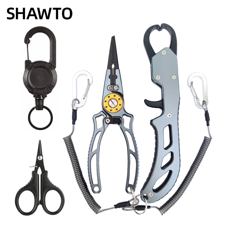 Shawto: equipo de pesca, pinza - Fishing Equipment Essentials reseña y precio