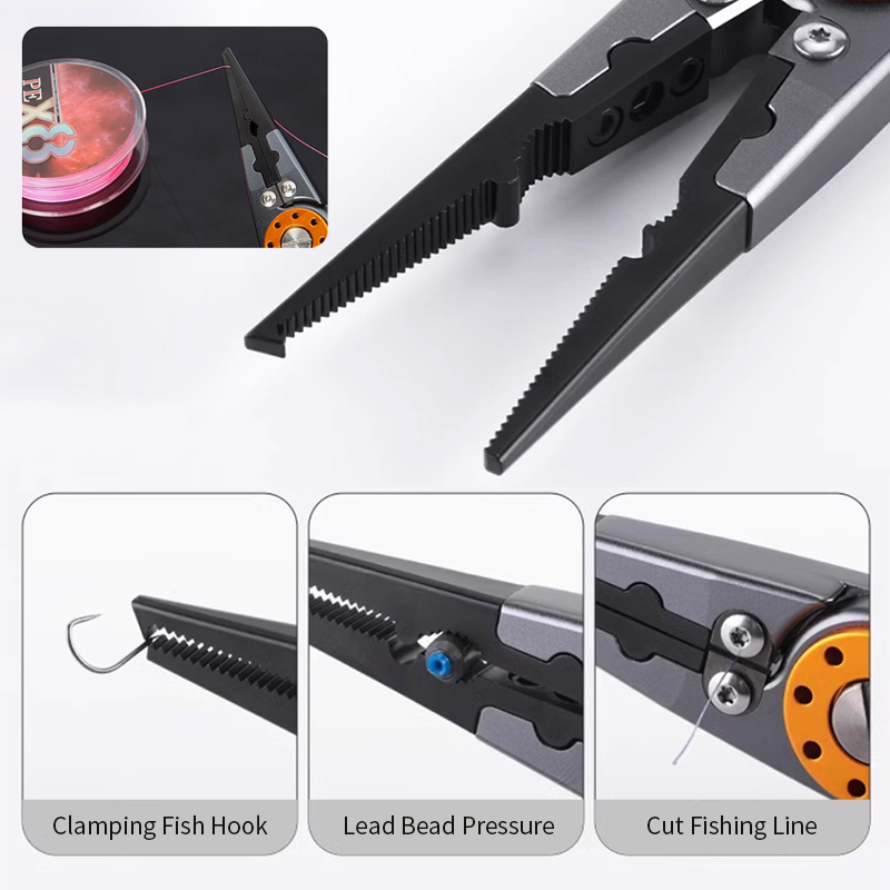 Shawto: equipo de pesca, pinza - Fishing Equipment Essentials reseña y precio